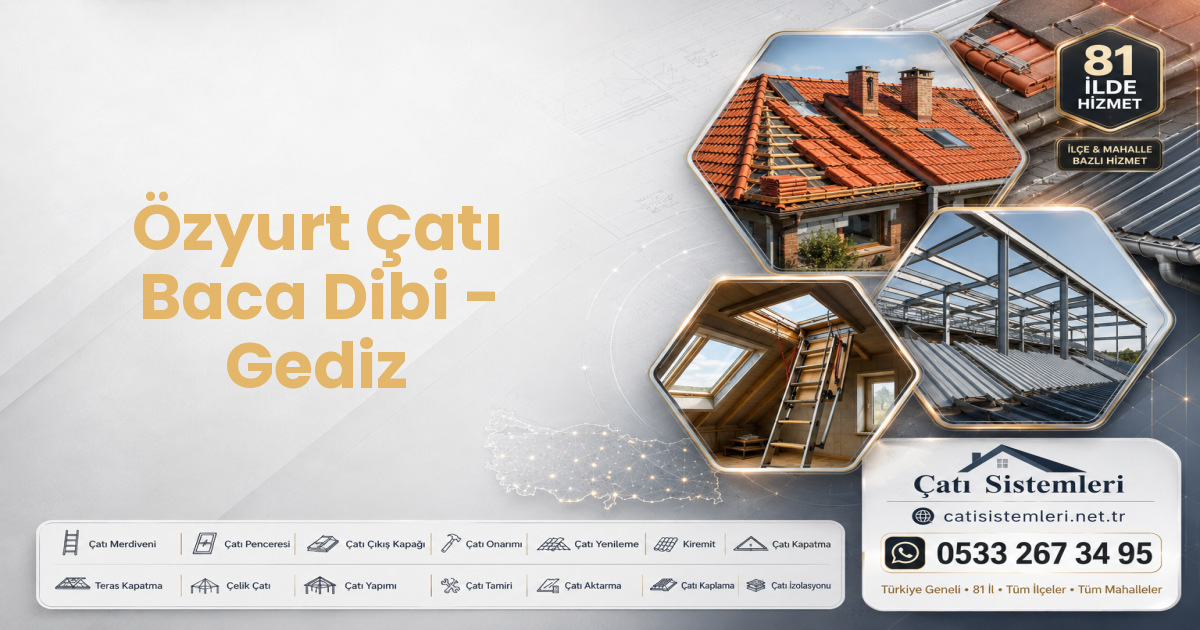 Özyurt Çatı Baca Dibi - Gediz
