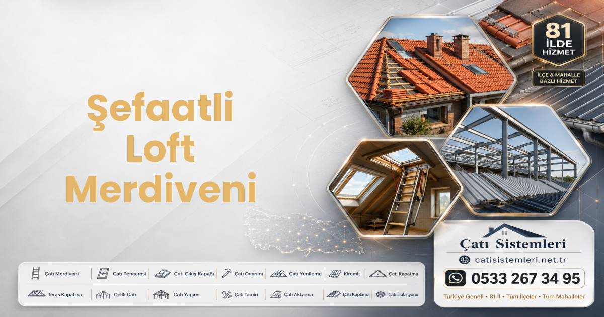 Şefaatli Loft Merdiveni
