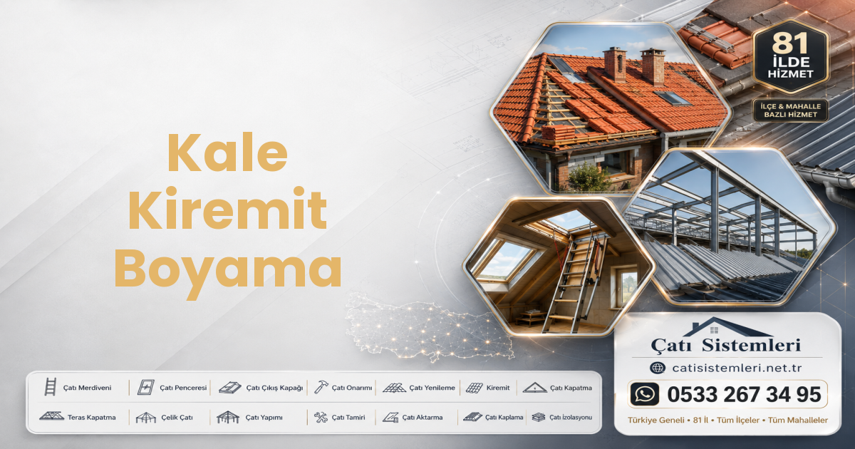 Kale Kiremit Boyama